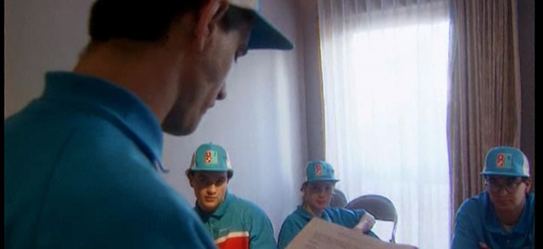 Attention danger travail